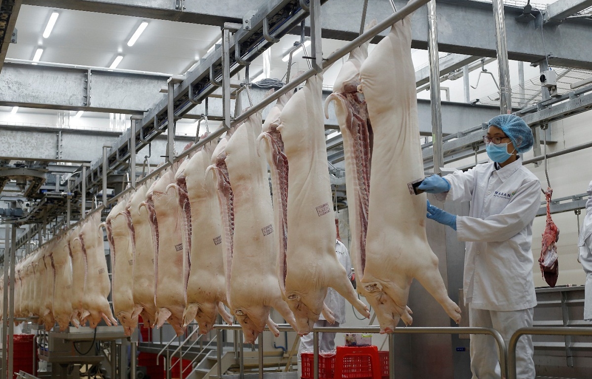 Thịt lợn vẫn chiếm khoảng 63 - 65% trong cơ cấu sản lượng thịt xẻ vào năm 2025 và 59 - 61% vào năm 2030 (Ảnh: Int)