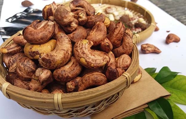 Giá trị của hạt điều đã được nâng cao khi đưa vào chế biến thành nhiều sản phẩm.