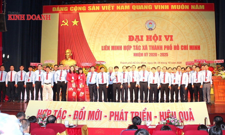 Ra mắt Ban chấp hành Liên minh HTX Tp.HCM khoá VI.