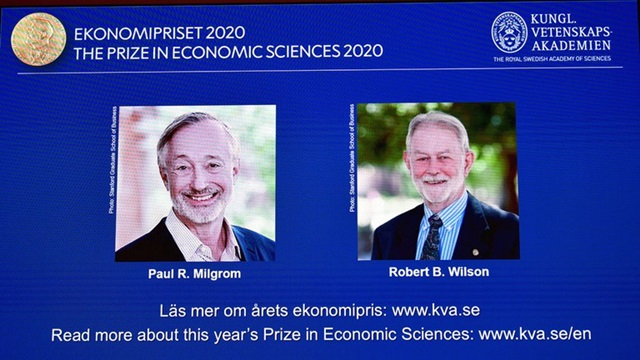 Nobel Kinh tế 2020 vinh danh nghiên cứu về đấu giá (Ảnh Int)