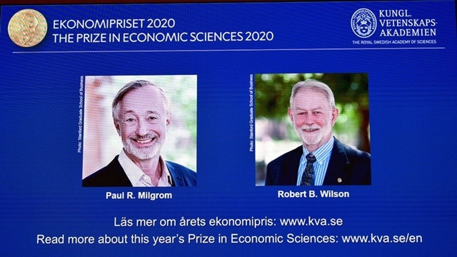 Nobel Kinh tế 2020 vinh danh nghiên cứu về đấu giá (Ảnh Int)