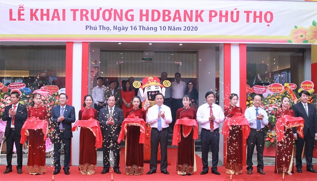 HDBank khai trương và đi vào hoạt động tại vùng đất Tổ từ ngày 16/10/2020.