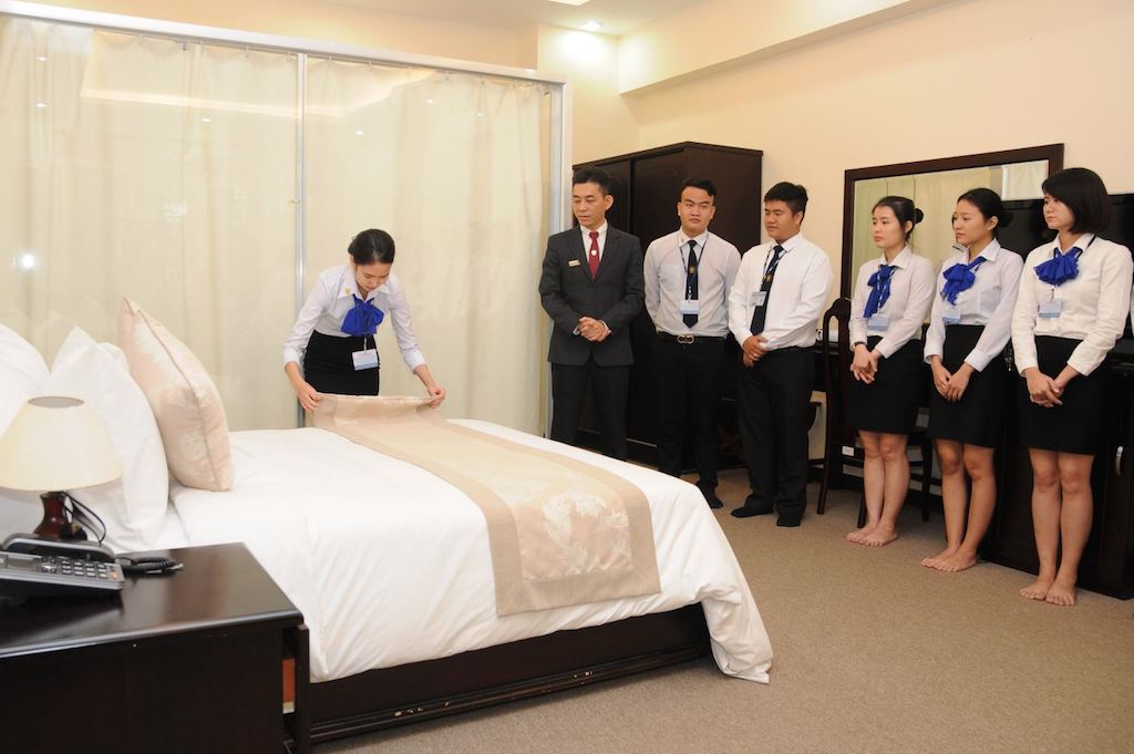 Học nghề nghiệp vụ du lịch giúp các lao động nông thôn ở Xuyên Mộc có việc làm ổn định.