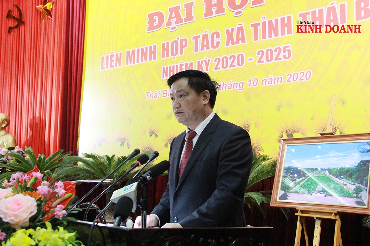 Ông Nguyễn Khắc Thận, Phó Bí thư Tỉnh ủy, Phó Chủ tịch UBND tỉnh Thái Bình cho biết, Nghị quyết Đại hội Đảng bộ tỉnh Thái Bình nhiệm kỳ 2020-2025 đã có sự quan tâm hơn đối với KTTT, HTX.