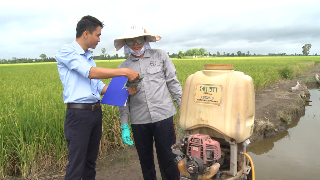 Giúp nông dân Vị Thuỷ áp dụng kiến thức đã học vào thực tế sản xuất nông nghiệp là rất cần thiết.