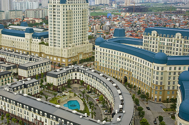 Nhiều dự án đình đám tại Hà Nội do các chủ đầu tư phía Nam phát triển (Ảnh: Internet)