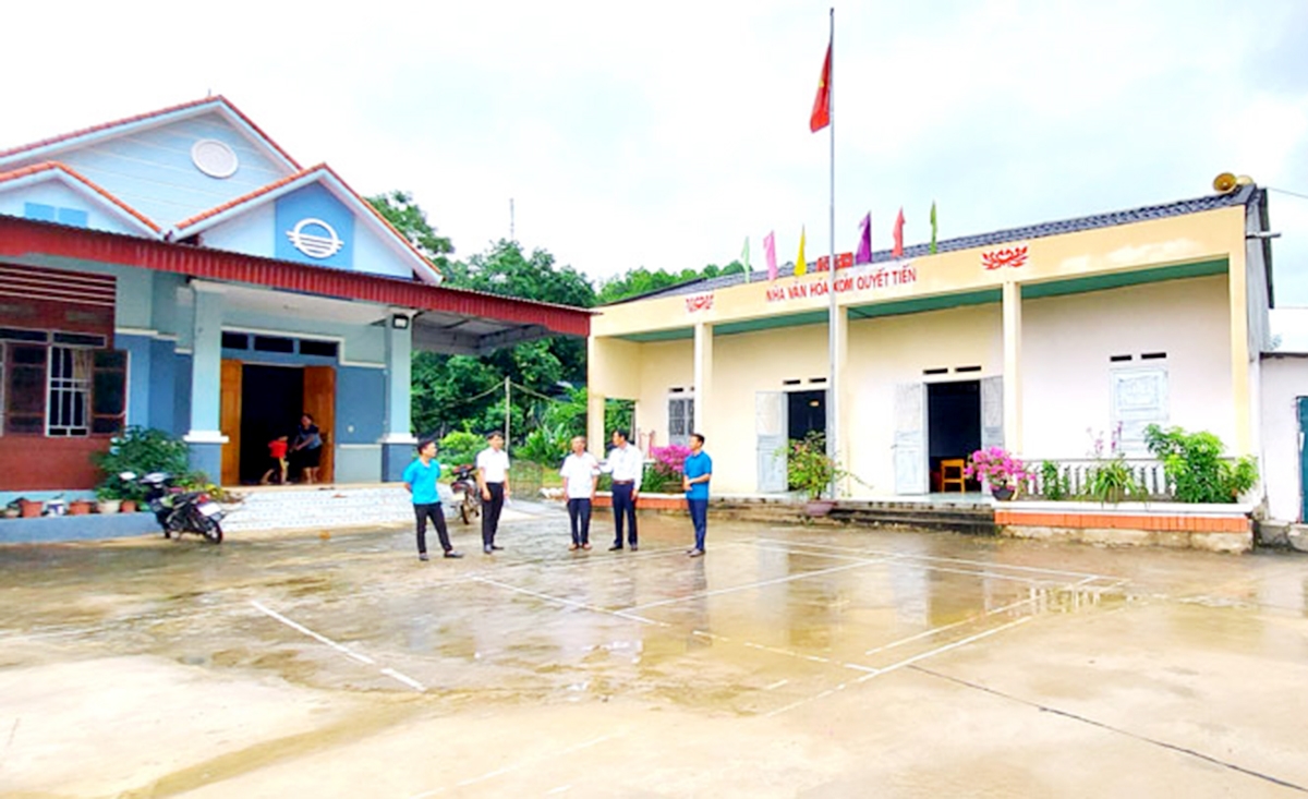 Nông thôn mới kiểu mẫu xã Tức Tranh đang chuyển biến tích cực.