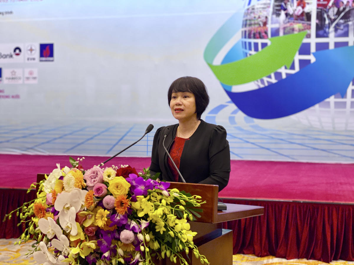 Bà Lê Việt Nga - Phó Vụ trưởng Vụ Thị trường trong nước (Bộ Công Thương)