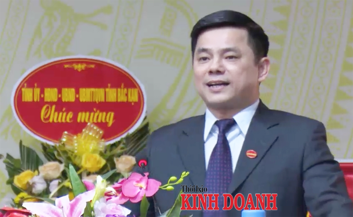 Phó Chủ tịch Liên minh HTX Việt Nam Nguyễn Văn Thịnh phát biểu chỉ đạo tại Đại hội V Liên minh HTX tỉnh Bắc Kạn, nhiệm kỳ 2020-2025.