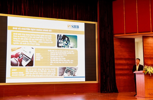 Ông Vũ Tuấn Anh – Giám đốc Khối KHDN Ngân hàng SHB cho biết, SHB sẽ hỗ trợ gói tín dụng 3000 tỷ đồng cho khách hàng vay vốn để bán hàng trên Amazon.