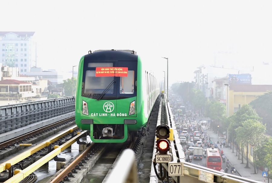 Gần 10 năm, dự án đường sắt Cát Linh - Hà Đông chưa được vận hành thương mại.