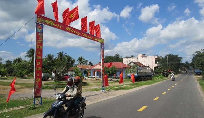 Thôn Phước Lộc, xã Xuân Quang 3 ngày càng phát triển từ khi tham gia xây dựng nông thôn mới.