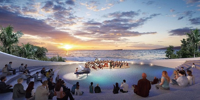 Chương trình hòa nhạc về đêm trên bờ biển - một trải nghiệm độc đáo của Sunshine Heritage tại Phan Thiết.