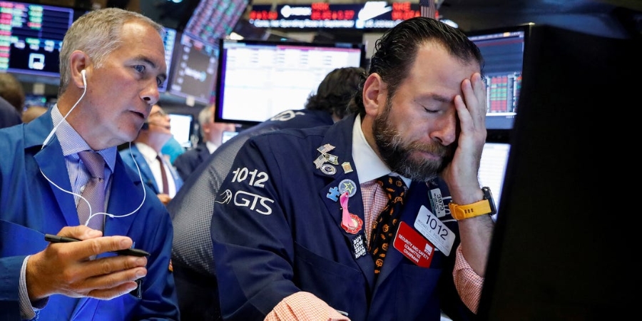 Nhà giao dịch trên sàn chứng khoán New York. (Ảnh: Reuters)