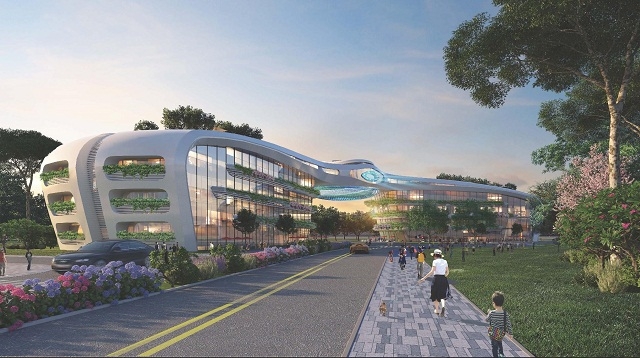 Những công trình tầm cỡ trở thành điểm vui chơi bất tận khi đêm về tại Sunshine Heritage.