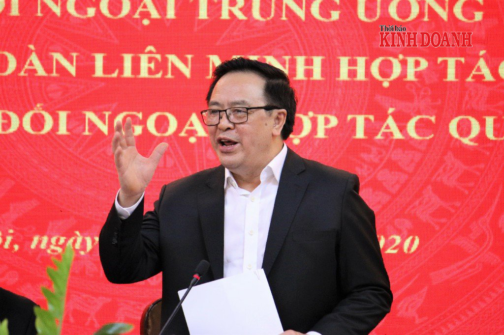 Ông Hoàng Bình Quân, Ủy viên Trung ương Đảng, Trưởng Ban Đối ngoại Trung ương cho biết hợp tác quốc tế tại các HTX có vai trò quan trong trong thời kỳ hội nhập.