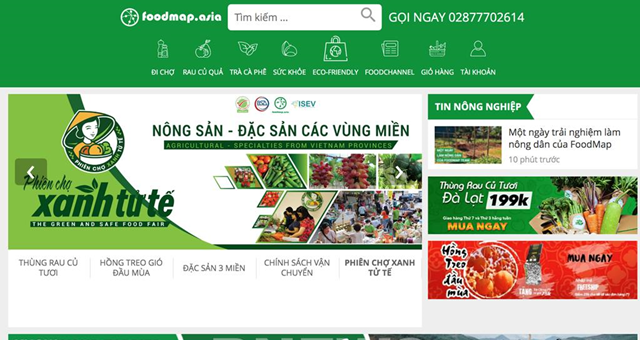 FoodMap.Asia giành giải Nhất Startup Hunt 2020.