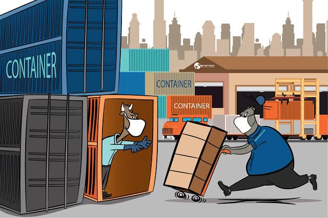 Nhu cầu vận chuyển hàng hóa tăng cao sau khi Hiệp định EVFTA có hiệu lực.