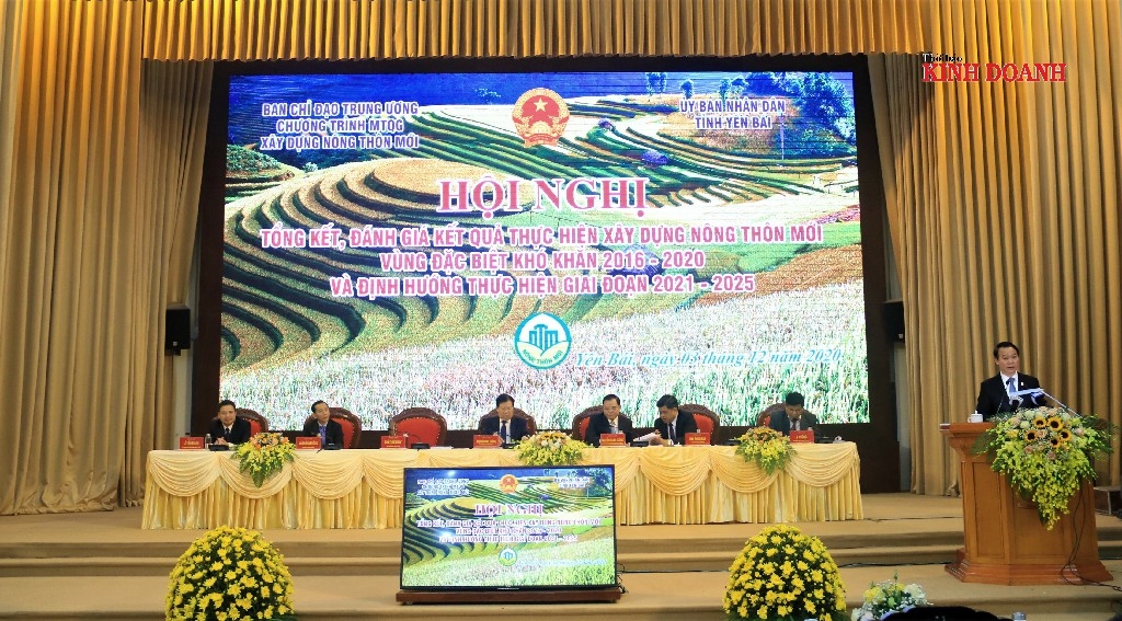 Hội nghị thảo luận để đưa ra các giải pháp xây dựng nông thôn mới ở vùng đặc biệt khó khăn giai đoạn 2021-2025.