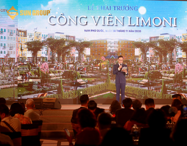 Lễ khai trương công viên Limoni được nhiều khách hàng quan tâm.