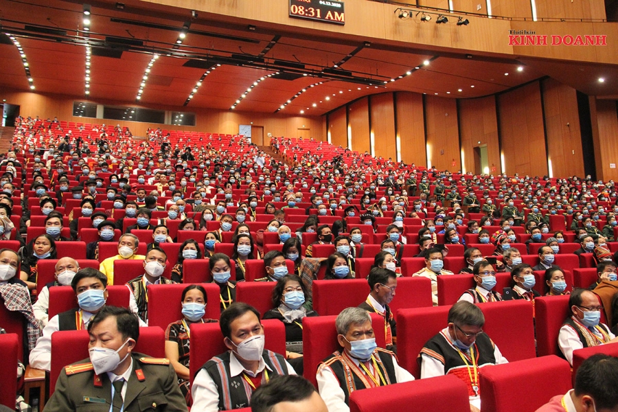 Các đại biểu tham dự Đại hội Đại biểu các dân tộc thiểu số Việt Nam lần thứ II.