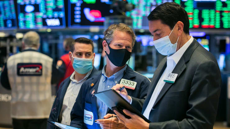 Nhà giao dịch tại sàn chứng khoán New York. (Ảnh: NYSE)