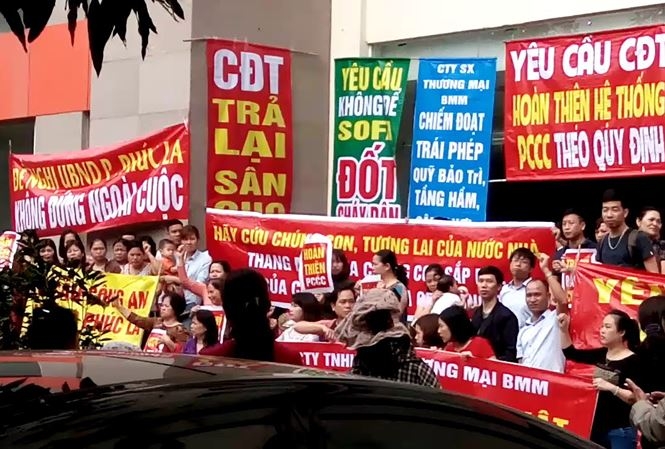 Việc tranh chấp quỹ bảo trì chung cư dẫn đến mất an ninh trật tự ở nhiều khu chung cư (Ảnh: TL)