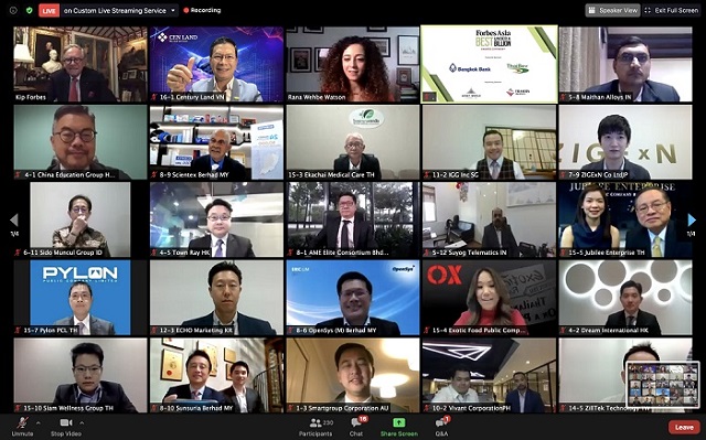 Ông Phạm Thanh Hưng – Phó Chủ tịch HĐQT Tập đoàn Cen Group cùng đại diện 200 tập đoàn, công ty lớn khu vực Châu Á – Thái Bình Dương được Forbes Asia vinh danh “Best Under a Billion”.