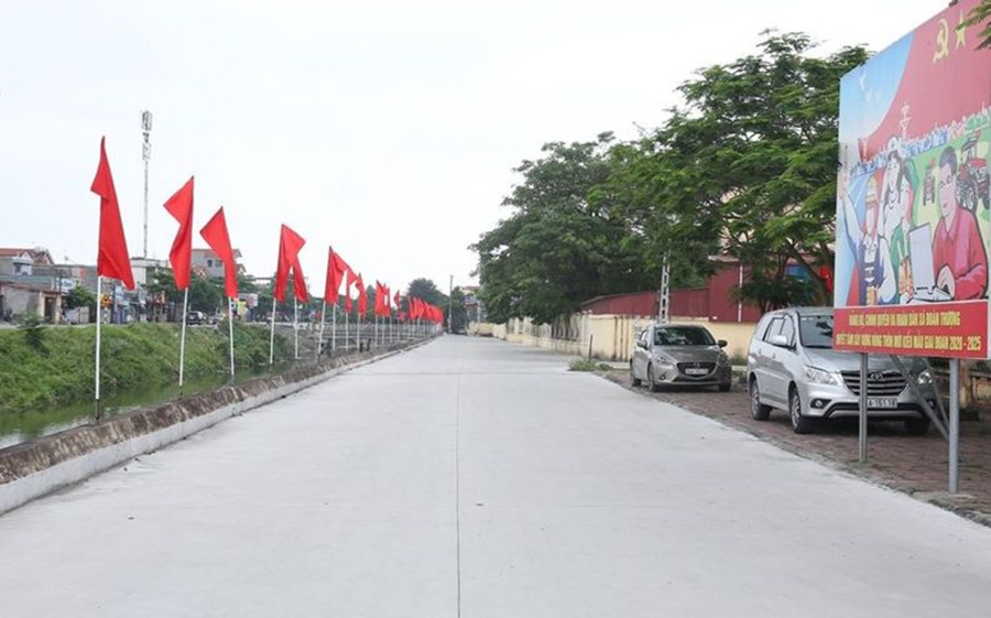 Diện mạo nông thôn mới huyện Gia Lộc ngày càng khởi sắc.