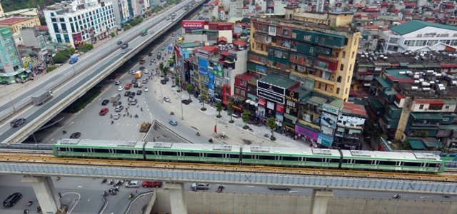 Từ 12/12, vận hành thử đường sắt Cát Linh - Hà Đông (Ảnh Int)