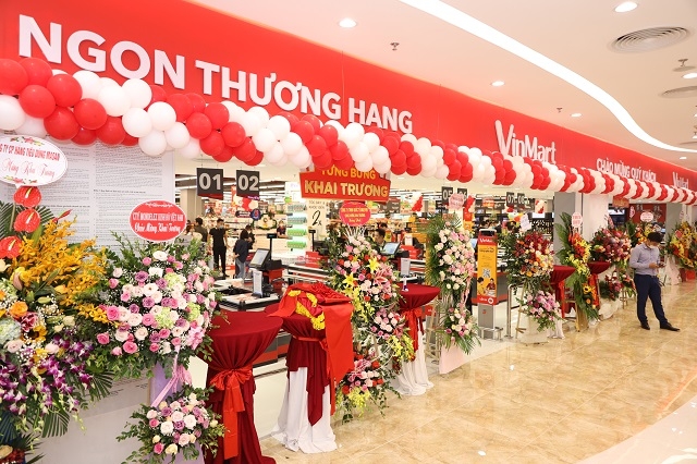 Khai trương siêu thị Vinmart Ocean Park với diện mạo hoàn toàn mới.