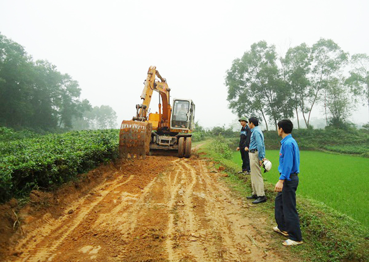Sông Công đang đẩy mạnh xây dựng nông thôn mới kiểu mẫu.