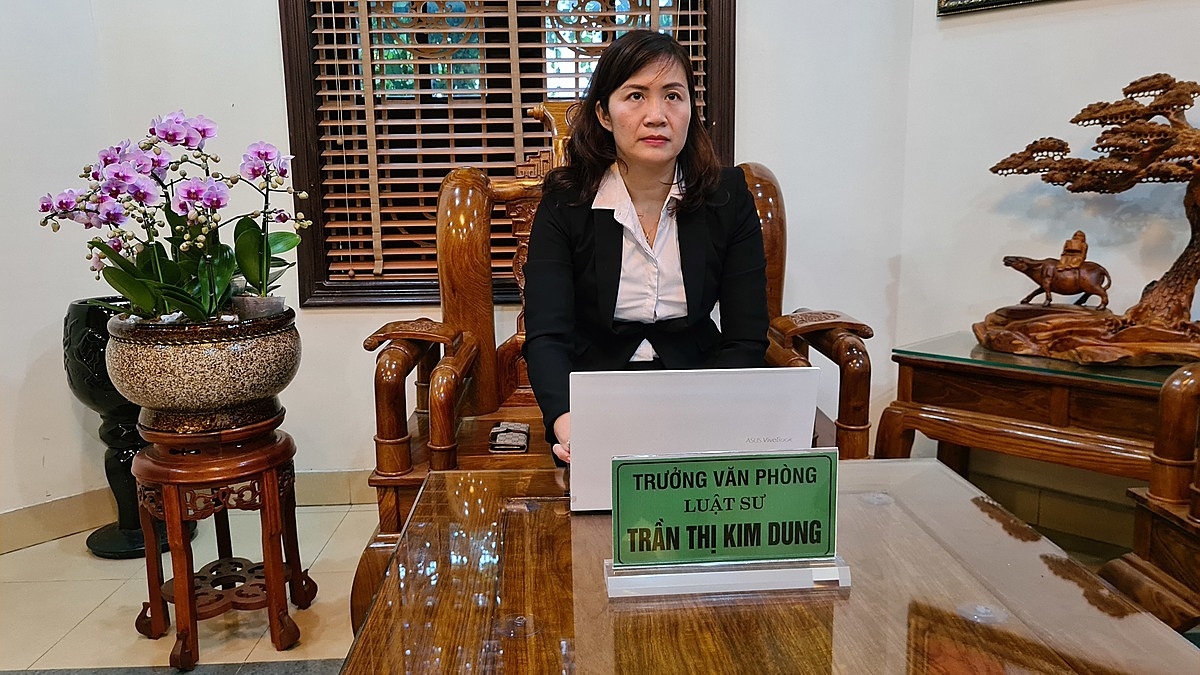 Luật sư Trần Thị Kim Dung.