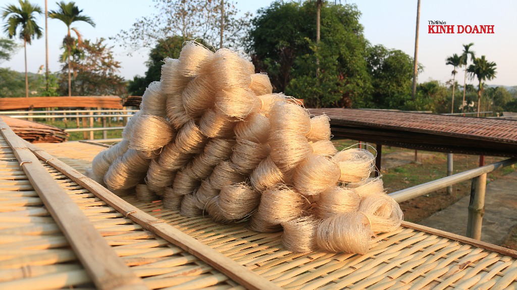 Miến đao Giới Phiên có mặt trong nhiều siêu thị và cửa hàng phân phối lớn.