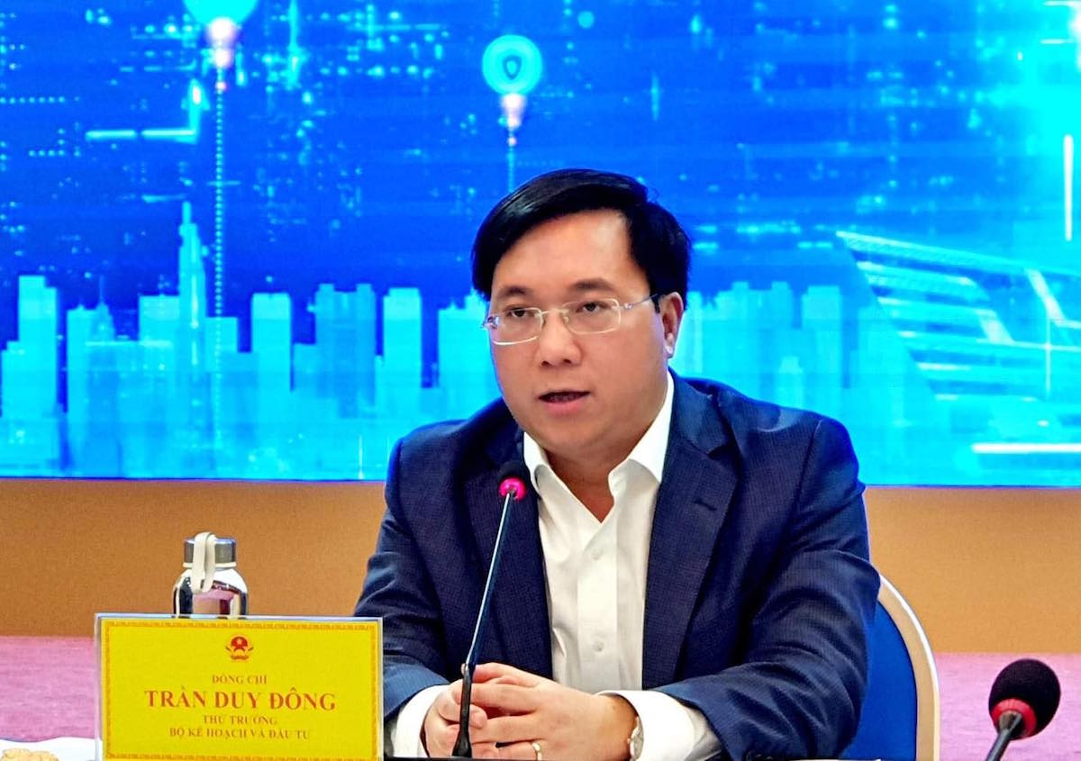 Thứ trưởng Bộ KH&ĐT Trần Duy Đông.