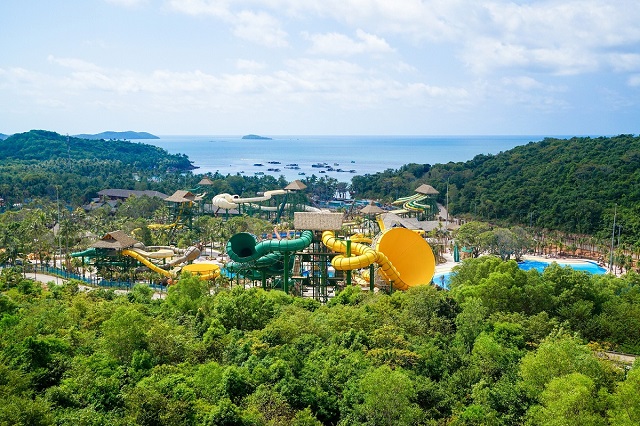 Đảo Hòn Thơm thuộc quần đảo An Thới được Sun Group tập trung đầu tư phát triển du lịch.