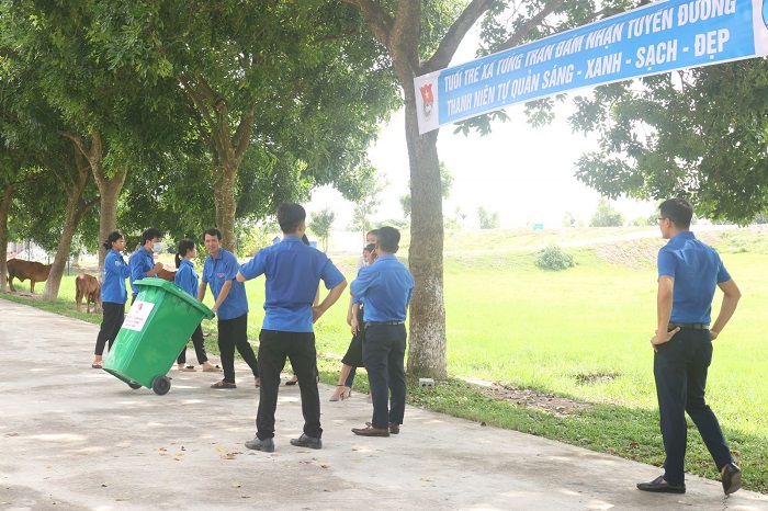 Các thành viên của THT đều là đoàn viên thanh niên trong xã.