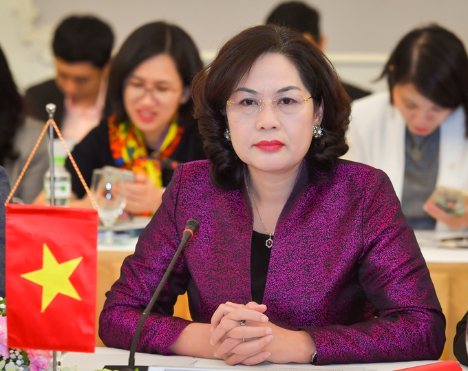 Bà Nguyễn Thị Hồng, Nữ thống đốc Ngân hàng Nhà nước đầu tiên.