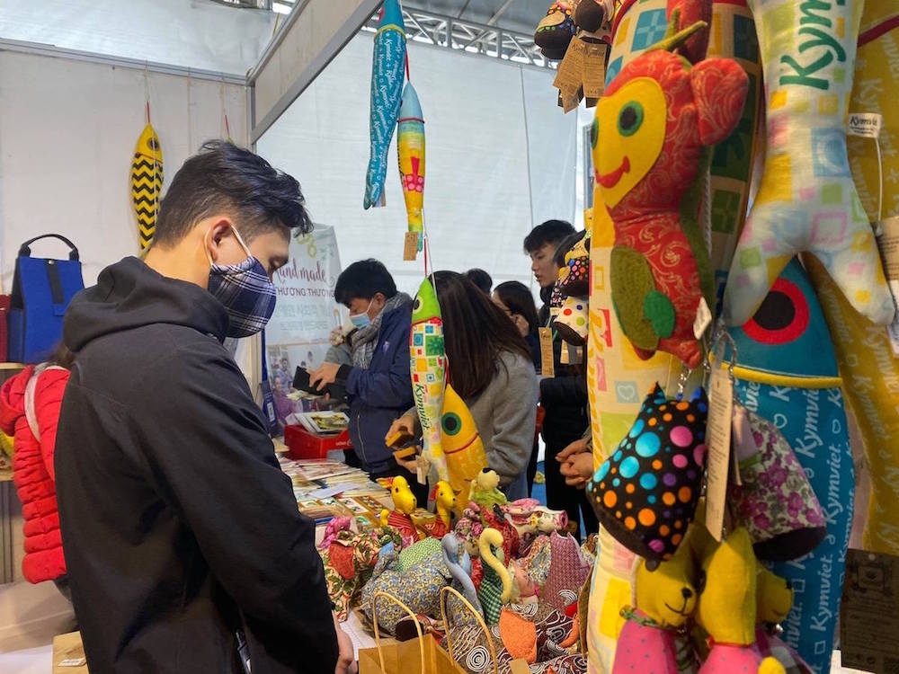 Sản phẩm của Kym Việt thu hút khách hàng vì sự độc đáo, màu sắc bắt mắt