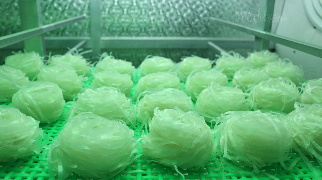 Sản phẩm mỳ gạo được các công ty thực phẩm thu mua.