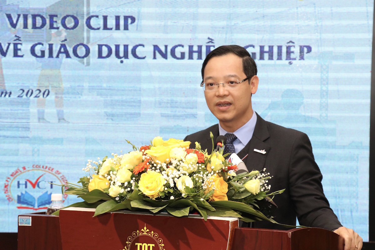 Ông Trương Anh Dũng, Tổng cục trưởng Tổng cục Giáo dục nghề nghiệp.