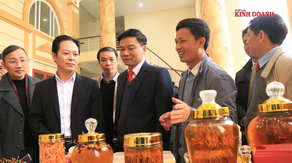 Các đại biểu tham quan các gian hàng.