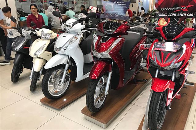 Hơn 2,7 triệu xe máy được bán trong năm 2020 (Ảnh: INt)