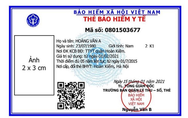 Thực hiện thay thẻ bảo hiểm y tế mẫu mới từ 1/4/2021 (Ảnh Int)