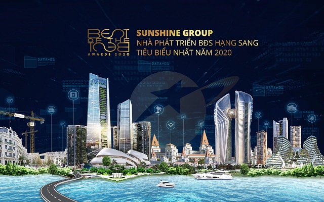Sunshine Group nhận giải Nhà phát triển BĐS tiêu biểu nhất năm 2020.