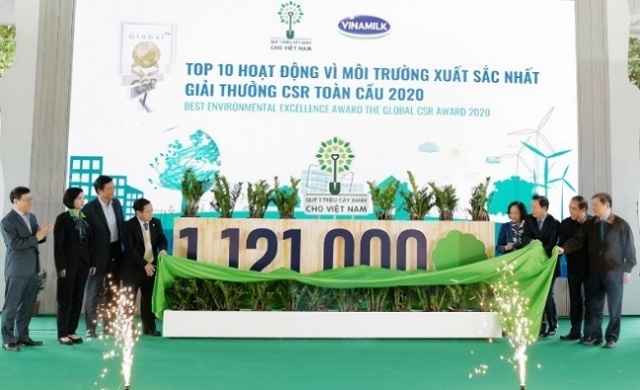 Vinamilk được vinh danh trong nhiều hạng mục của Giải thưởng CSR Toàn cầu 2020 với nhiều hoạt động cộng đồng tích cực