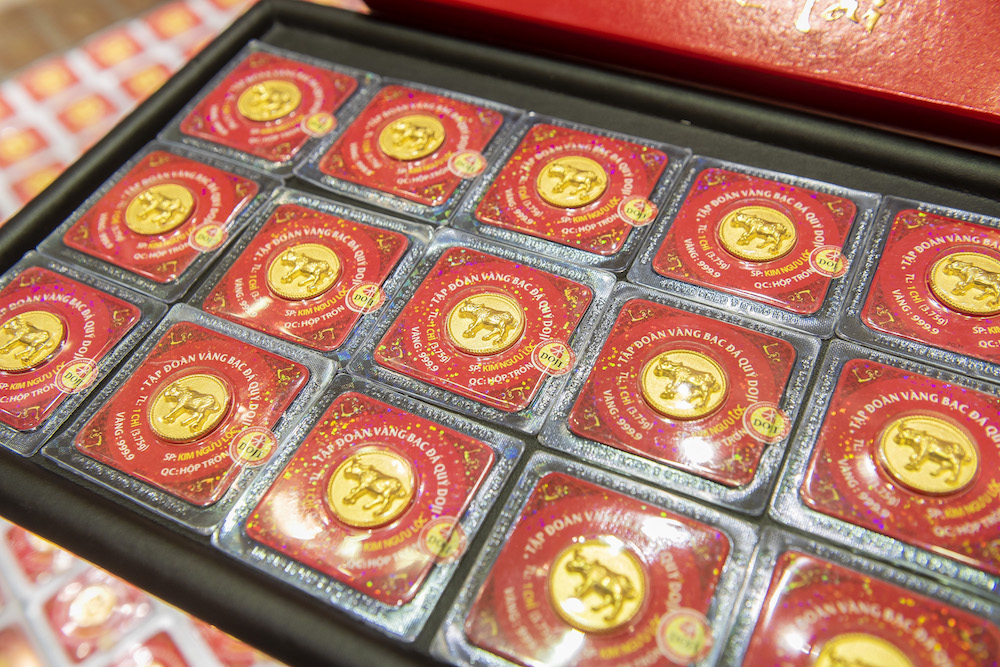 Các doanh nghiệp kinh doanh vàng chuẩn bị đón Ngày vía Thần Tài.