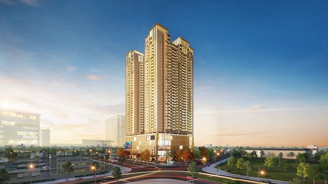 Tòa tháp căn hộ BRG Diamond Residence đang thu hút sự quan tâm của người Hà Nội và giới đầu tư sành sỏi.