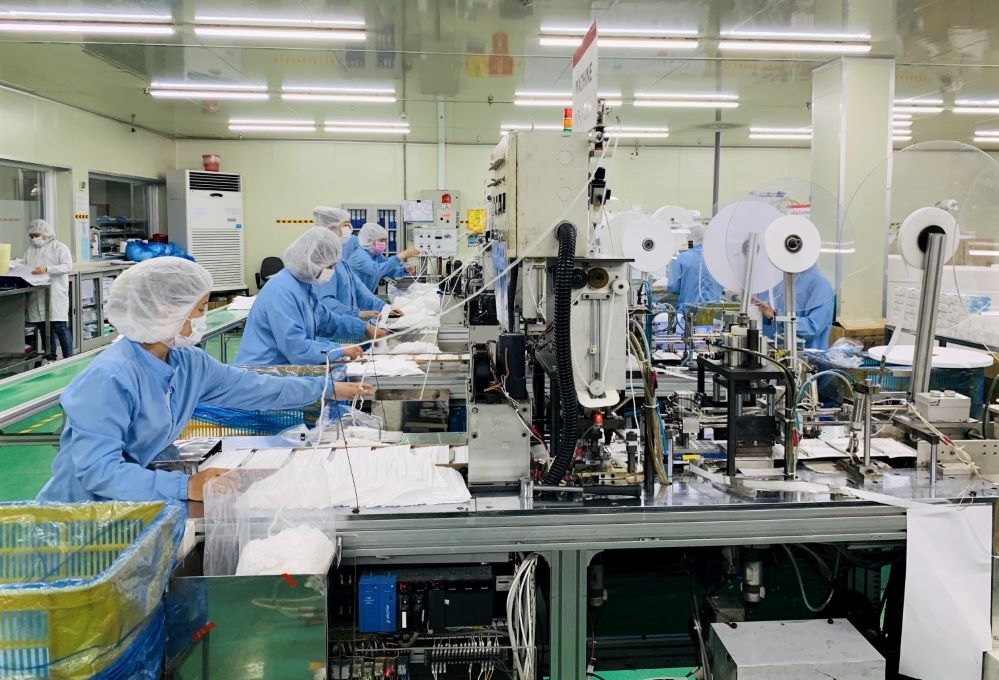 Chỉ số sản xuất toàn ngành công nghiệp tháng 2/2021 tăng 7,4% so với cùng kỳ năm trước (Ảnh: Int)