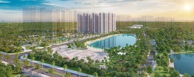 Sở hữu vị trí gần công viên trung tâm Imperia Smart City trở thành hàng “hot” khu vực phía Tây.